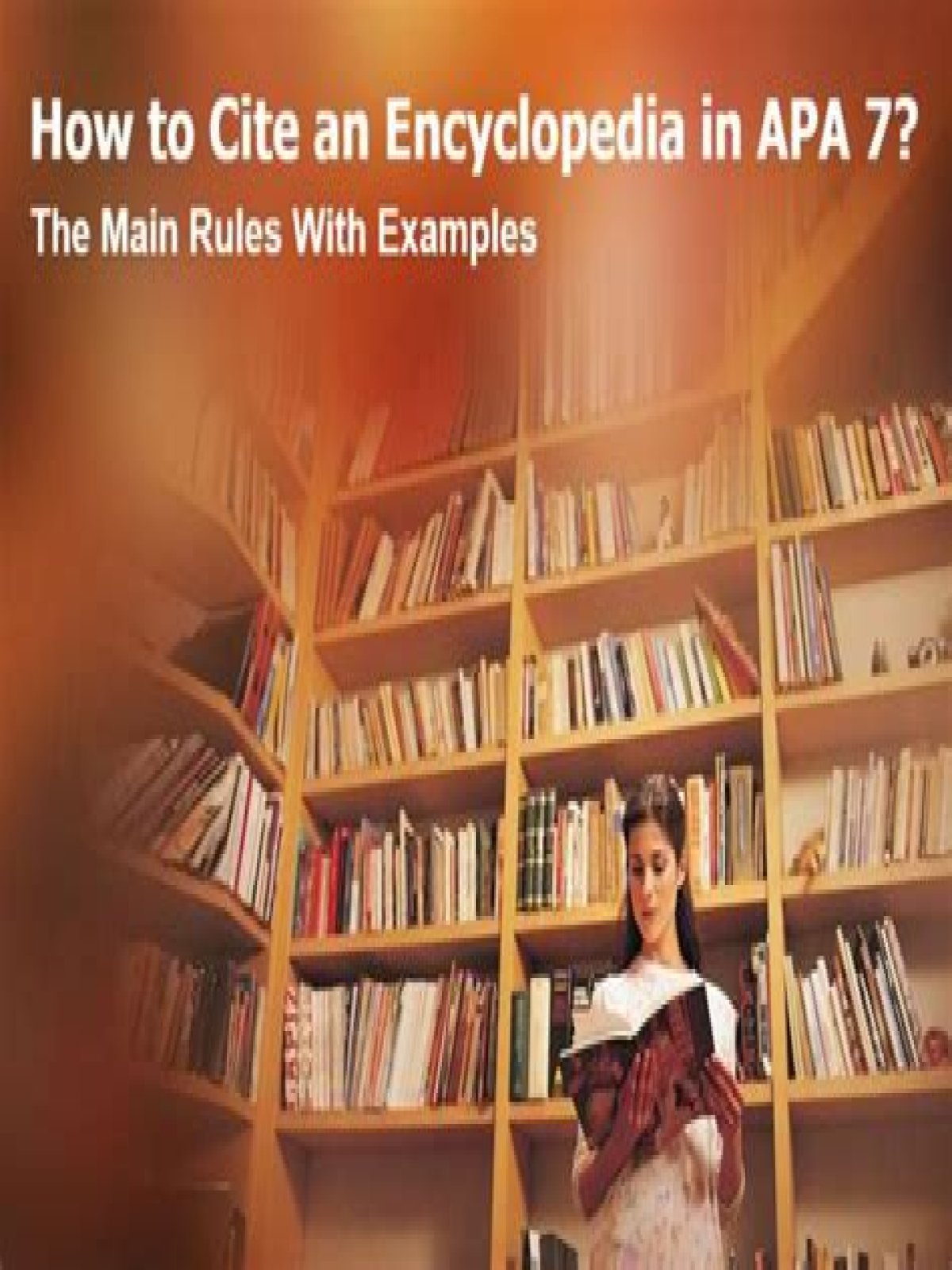 Can you cite an encyclopedia in a research paper?