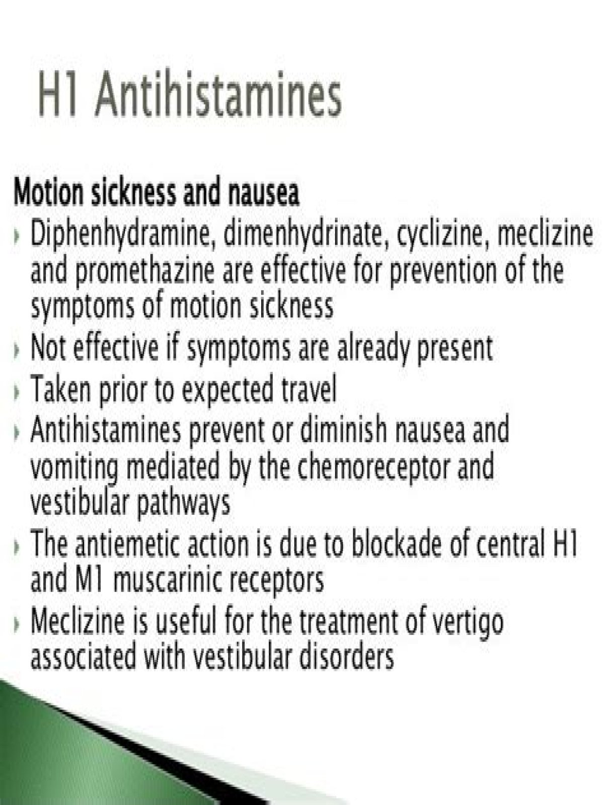 Do antihistamines affect diphenhydramine?