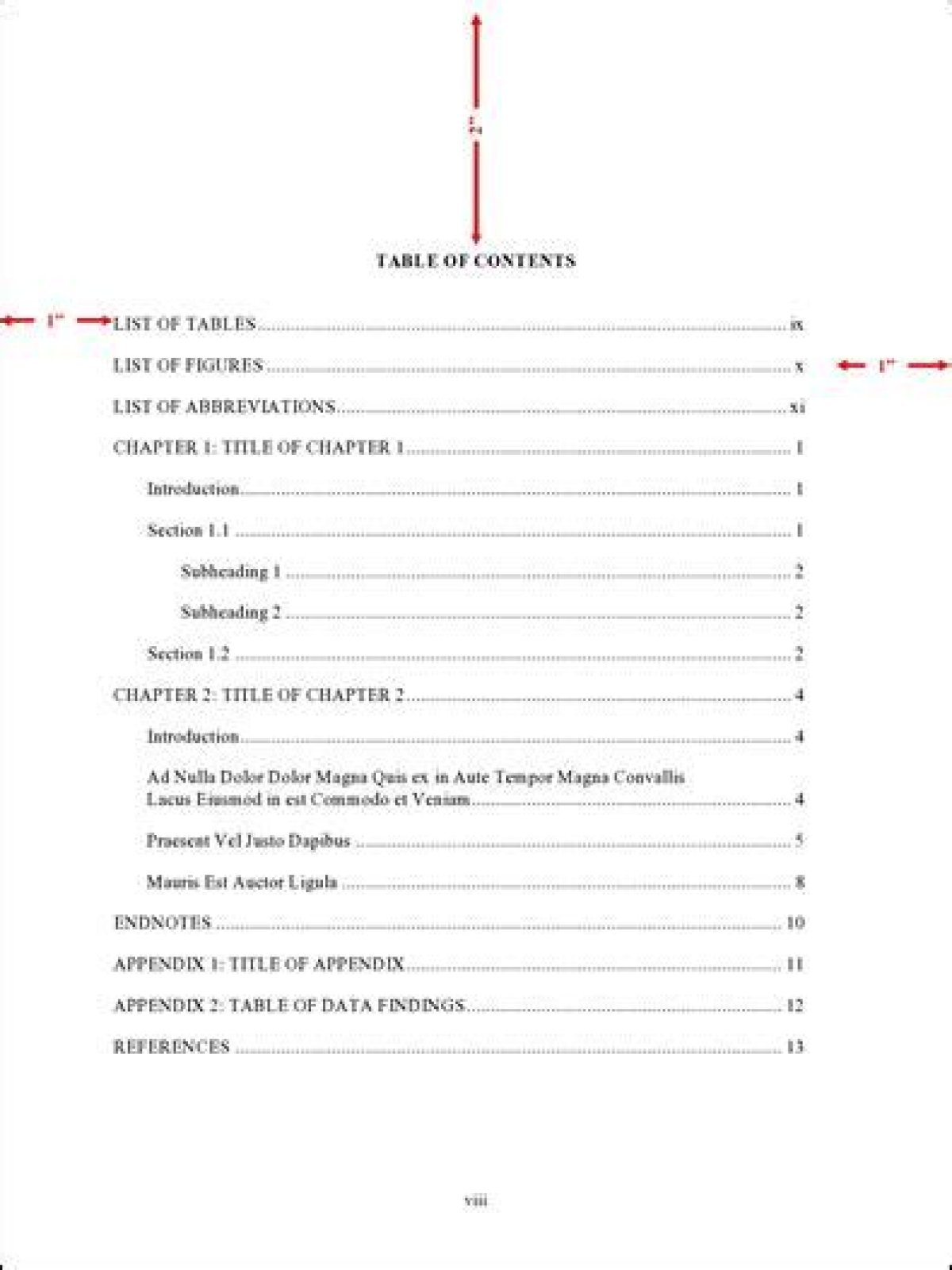 Does acknowledgement come before index?