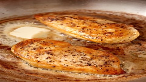 How to cook large chicken breast?
