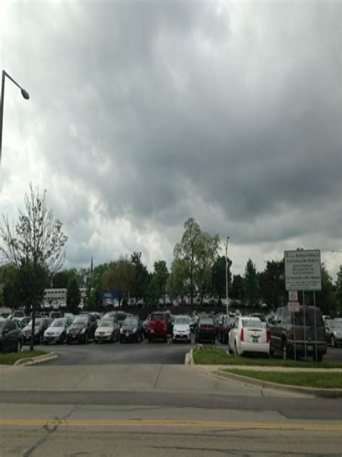 Is there parking at Naperville train station?