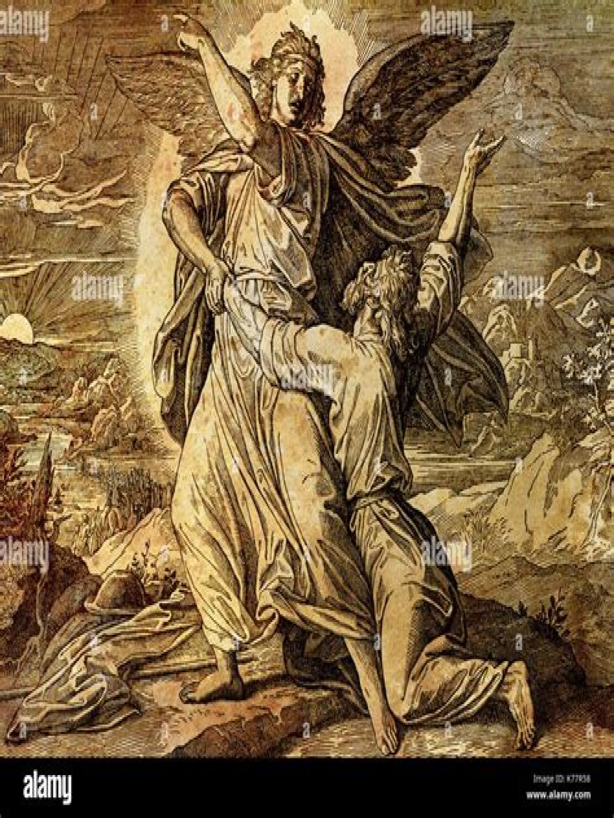 Where jacob wrestled with the angel?